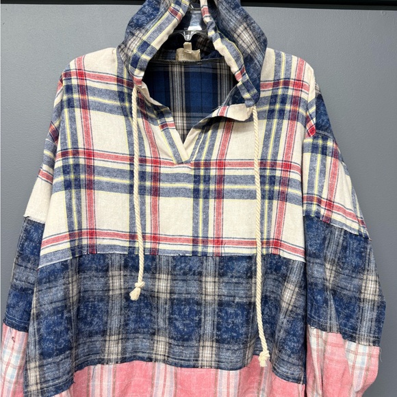 BiBi Tops - BiBi Patchwork  Shirt